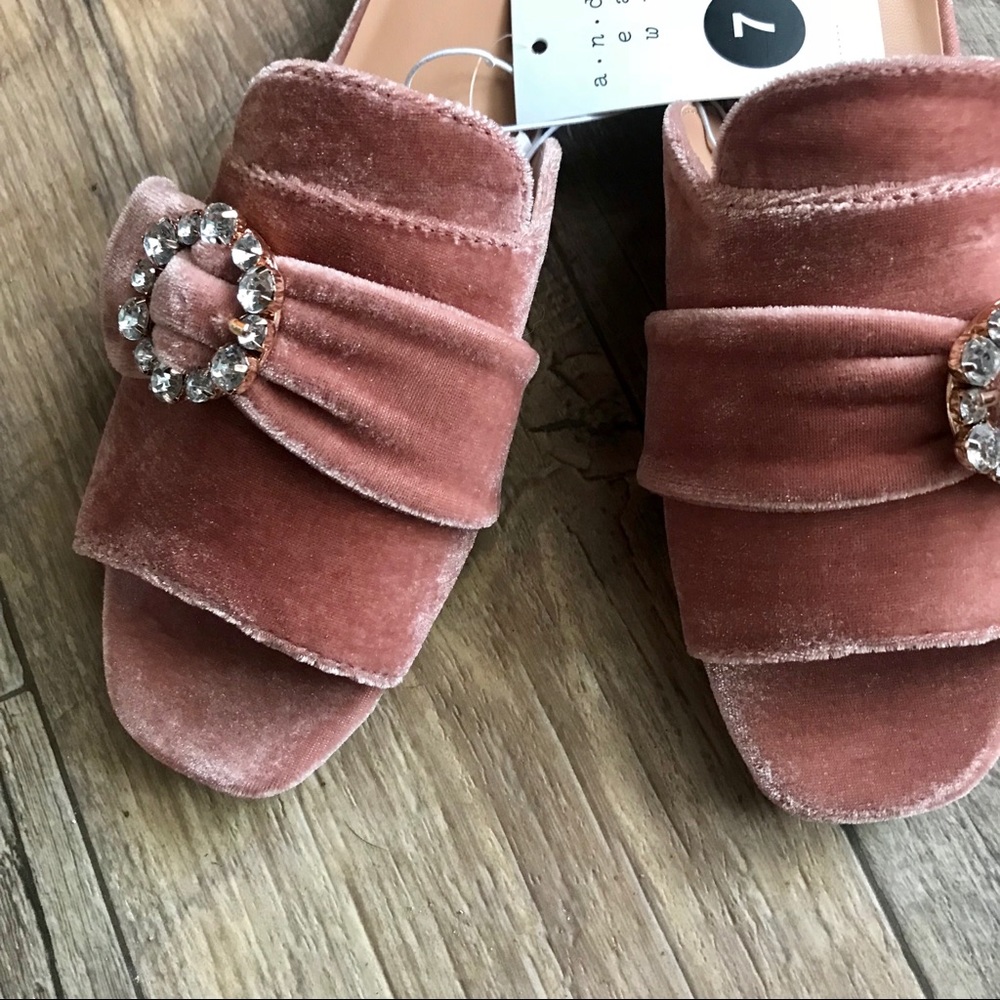 A New Day Velvet Slides